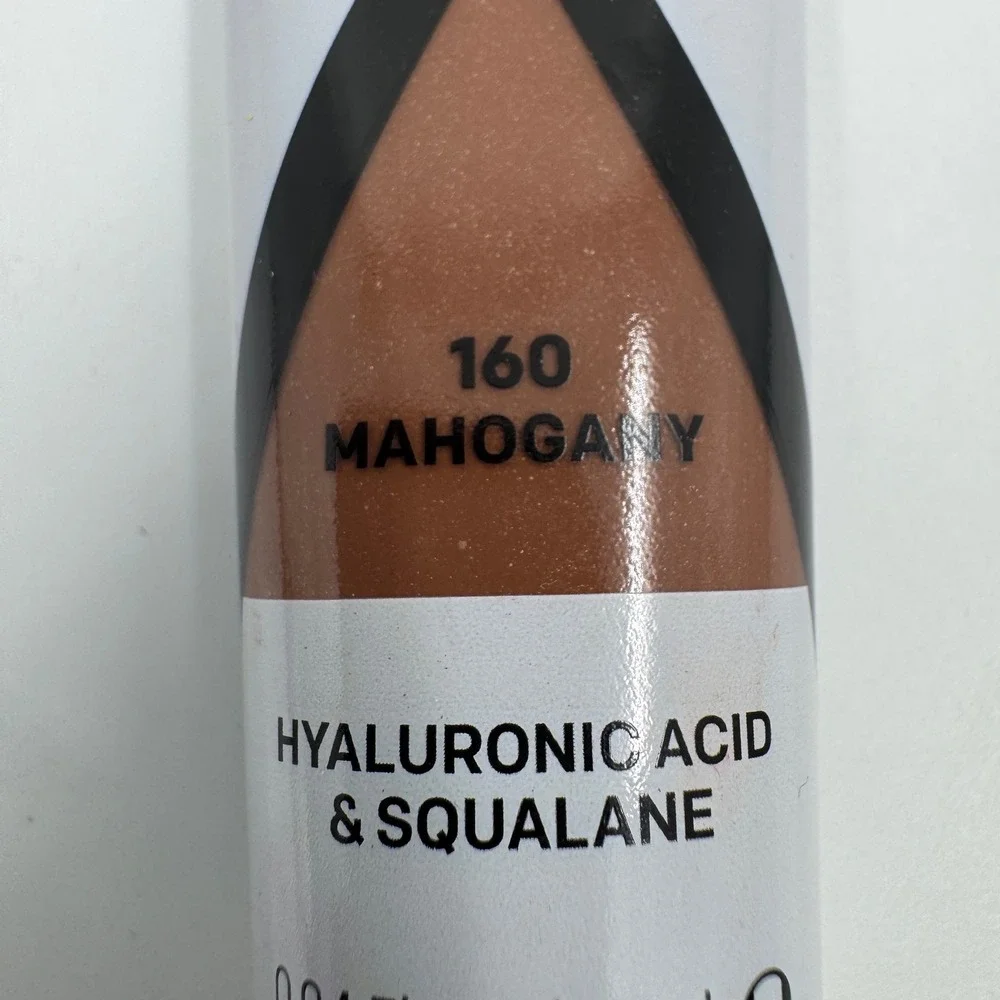 Almay Skin Perfecting Hydrating Tint 160 Mahogany Hyaluronic Acid Squalane .94oz